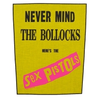 SEX PISTOLS Nevermind The Bollocks バックパッチ