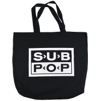 SUB POP RECORDS Logo トートバッグ