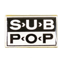 SUB POP RECORDS Logo ピンバッジ