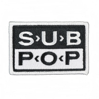 SUB POP RECORDS Logo Patch ワッペン