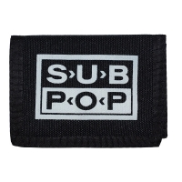SUB POP RECORDS Logo Velcro Wallet 財布