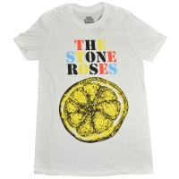 THE STONE ROSES Logo Lemon Multicolor Ｔシャツ