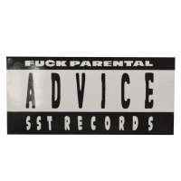 SST RECORDS Fuck Parental Advice ステッカー