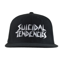 SUICIDAL TENDENCIES ST OG Embroidered スナップバックキャップ BLACK