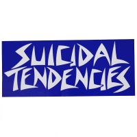 SUICIDAL TENDENCIES Logo ステッカー BLUE