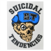 SUICIDAL TENDENCIES One Eyed Skull ステッカー