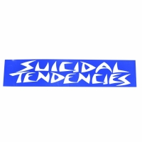 SUICIDAL TENDENCIES Big Logo ステッカー BLUE
