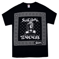 SUICIDAL TENDENCIES Brick Logo Bandana Tシャツ