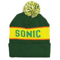 SONIC YOUTH Logo Green ボンボン ニット帽