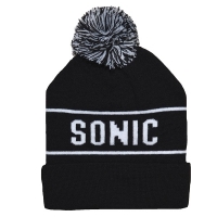 SONIC YOUTH Logo Black ボンボン ニット帽