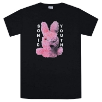 SONIC YOUTH Dirty Bunny Tシャツ BLACK