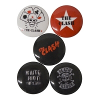 THE CLASH London Calling Button Badge Pack バッジセット
