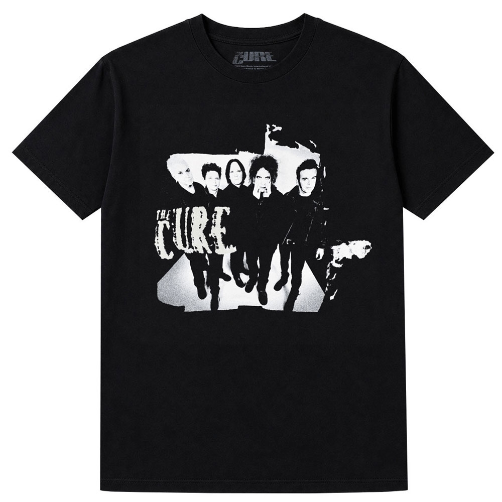 the-cure-40-years-band-photo-tshirt