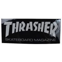 THRASHER Skate Mag Logo ステッカー BLACK USA企画