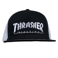 THRASHER Embroid Mag Logo メッシュキャップ USA企画