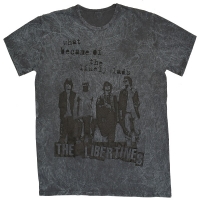 THE LIBERTINES Likely Lads Puff Print Tシャツ