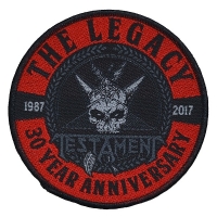 TESTAMENT The Legacy 30 Years Patch ワッペン