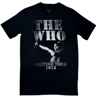 THE WHO British Tour 1973 Tシャツ