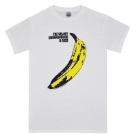 THE VELVET UNDERGROUND Banana Nico Tシャツ WHITE